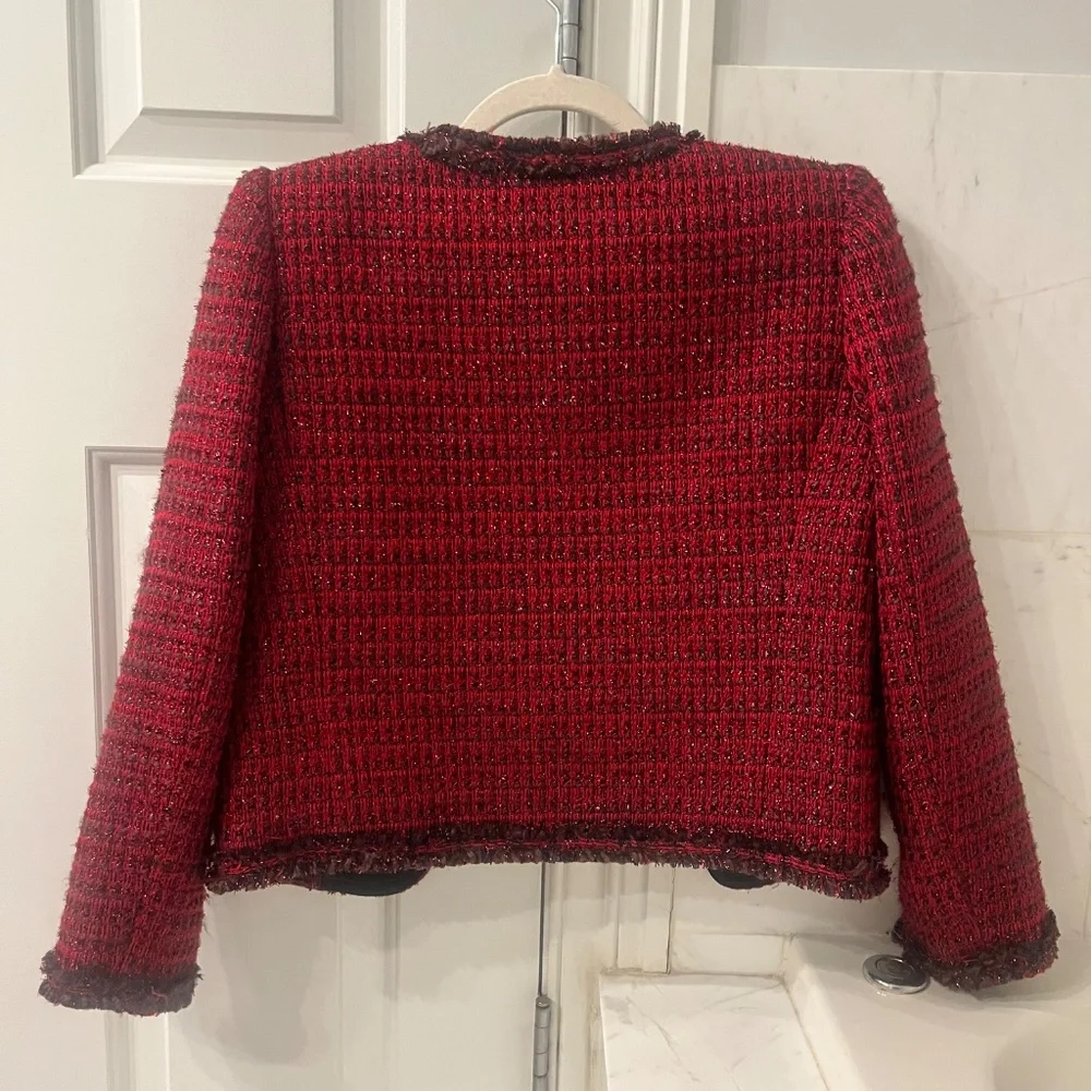 Maje tweed jacket and skirt - Picture 3 of 6